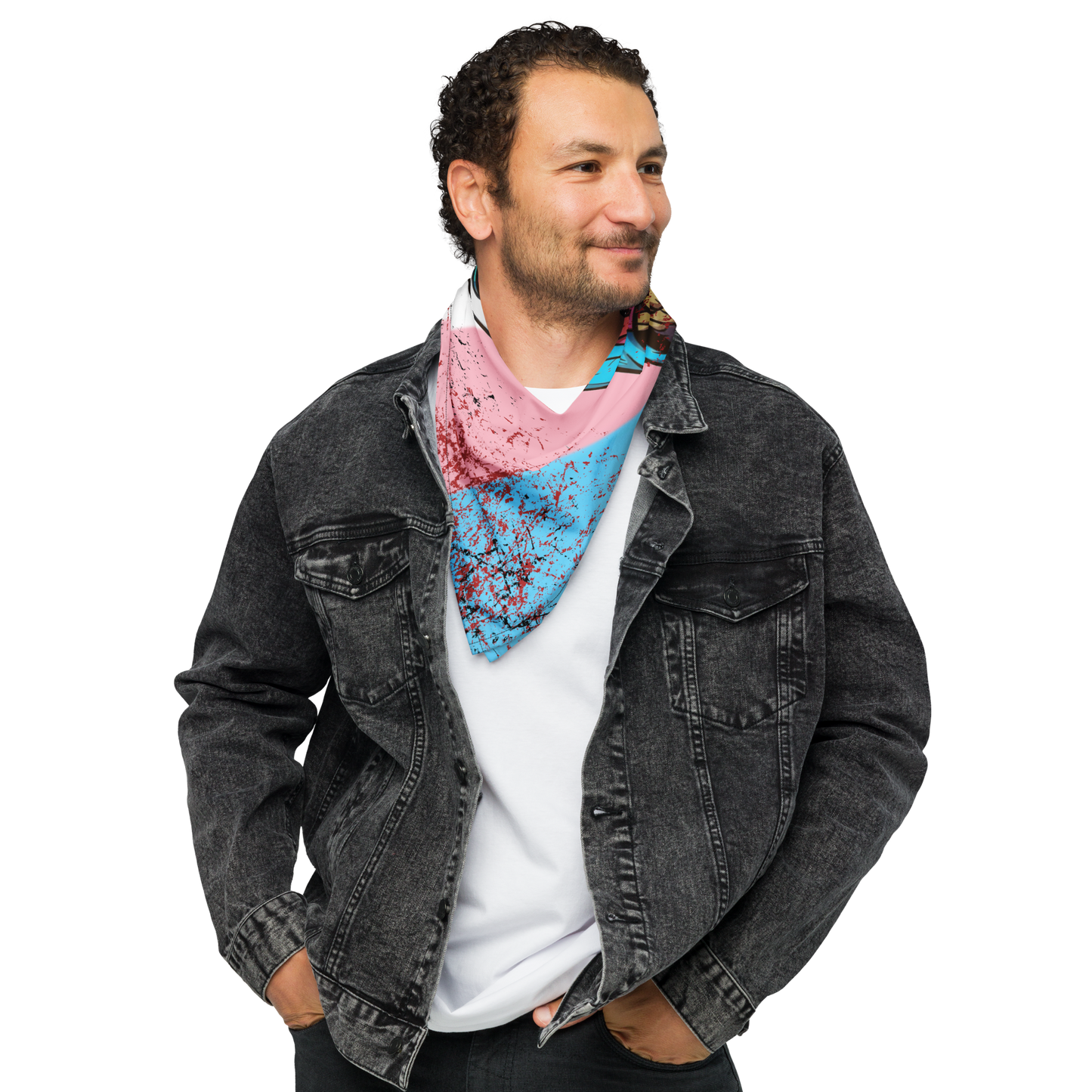Trans Pride Zombie bandana LGBTQ