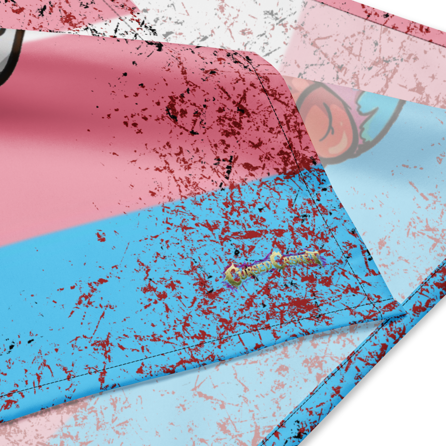 Trans Pride Zombie bandana LGBTQ