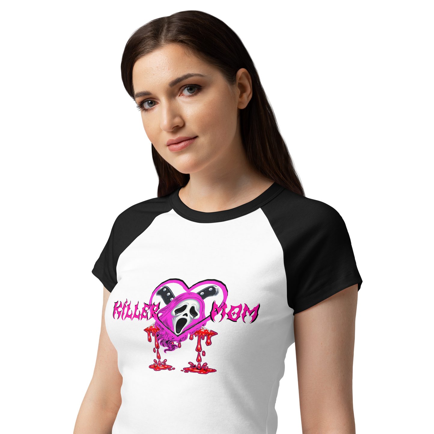 Killer Mom Ghostface Baby Tee