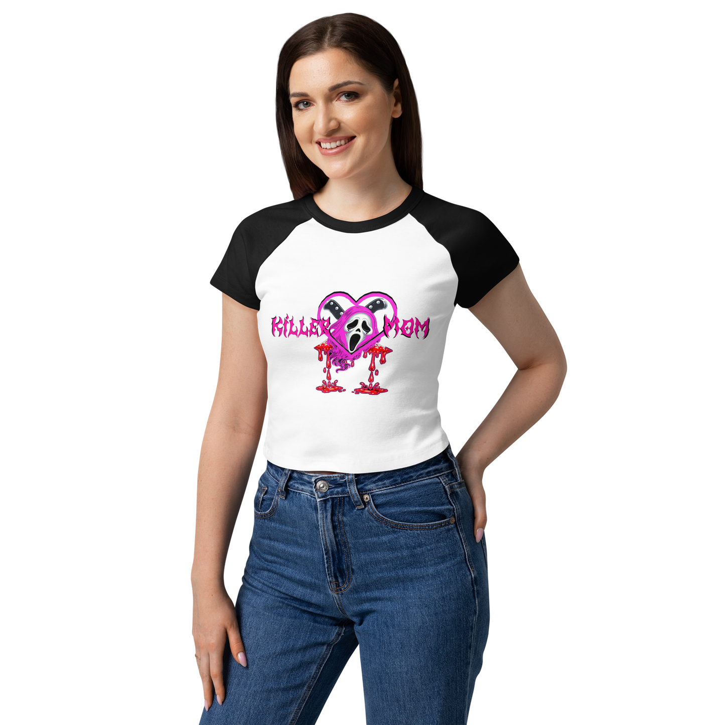 Killer Mom Ghostface Baby Tee